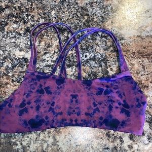 purple & pink fredrick’s jolyn top